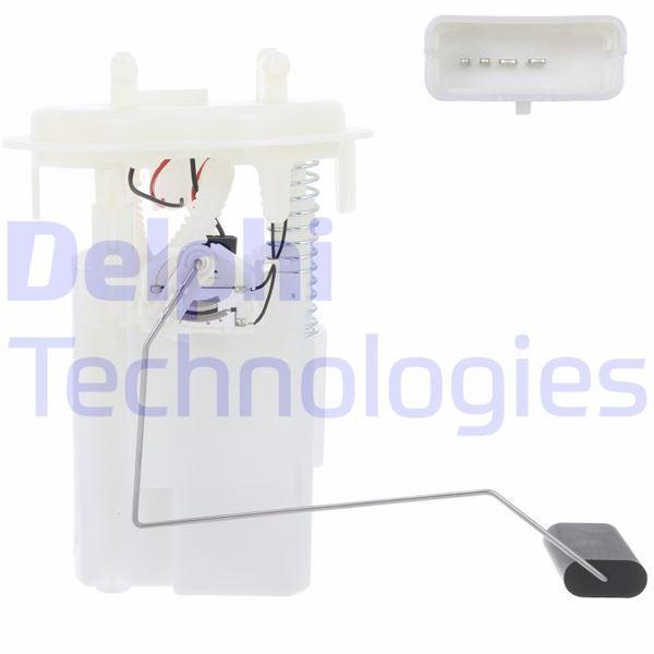 YAKIT DEPO ŞAMANDIRASI POMPASI KOMPLE PEUGEOT P206 1998 P406 1999 4 PIN 1607401680 1525 Y2 1525 N9 1525 EA - Image 1