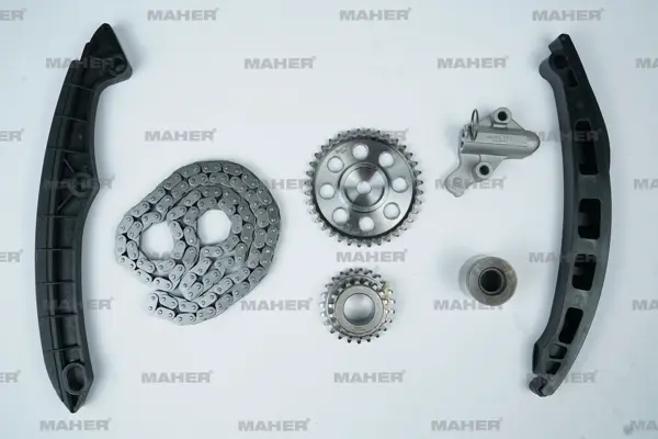 EKSANTRİK ZİNCİR SETİ GOLF / JETTA / PASSAT / TIGUAN / SCIROCCO 2007-2012 BMY-BLG-CAVA-CAVD-CKMA-CTHD 1.4 TSI (7 PARÇA) 03C198229G - Image 1