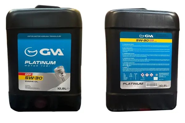 MOTOR YAĞI 5W30 10.5 LT PLATINUM PARTİKÜLLÜ-DPF TAM SENTETİK API SN/CF 5W30 - Image 1