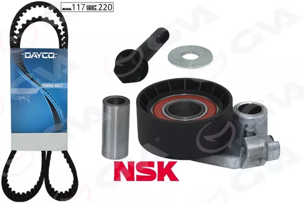 TRİGER SETİ FIESTA 4 1.25I 1.4I 165 1995-2002 MAZDA 1.25I 1996-2003 117 DİŞ 96MM6K288BA 96MM 6M250 AC - Image 1