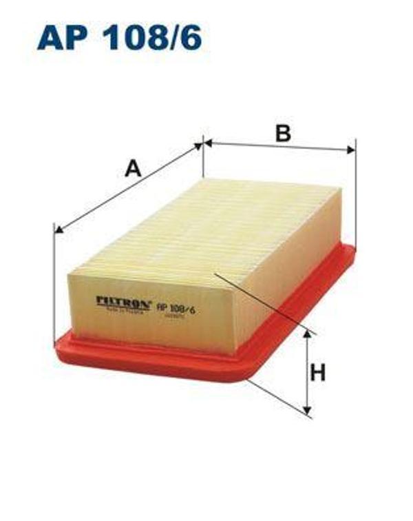 HAVA FİLTRESİ HYUNDAI ACCENT ERA 1.4L 1.6L G4EE G4ED 2006-2010 / KIA RIO 1.4L 1.6L G4EE G4ED 2005-2010 281131G000 - Image 1