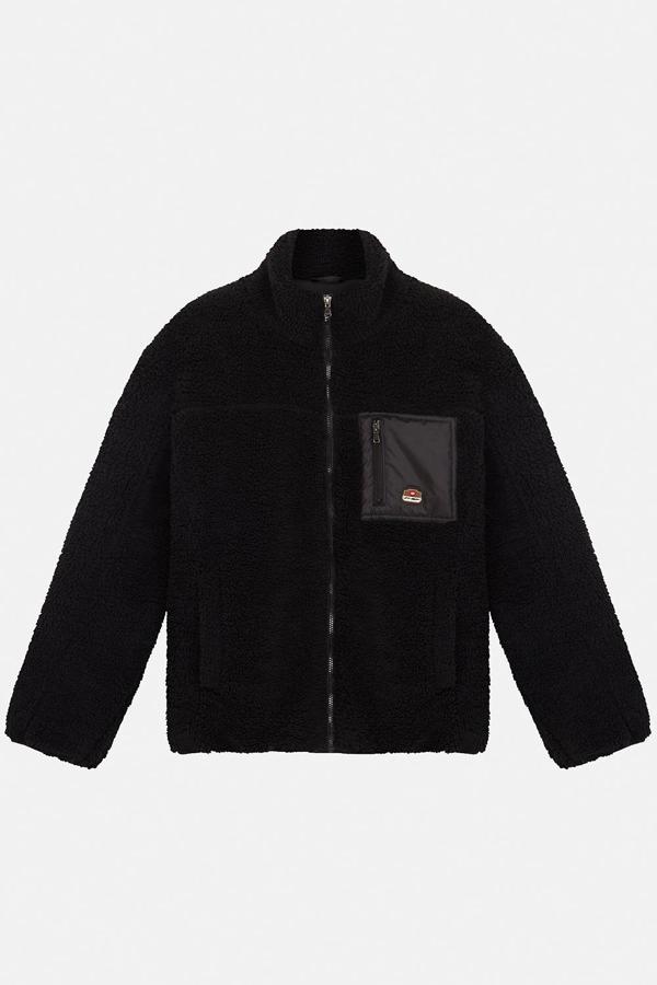 Urbanwild Sherpa Ceket Siyah - Image 1