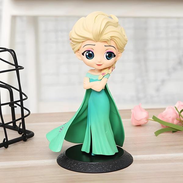 Karlar Ülkesi Frozen Prenses Elsa Anime Karakter Figür Oyuncak Dekoratif Hediyelik Biblo Bebek 15 cm - Image 1