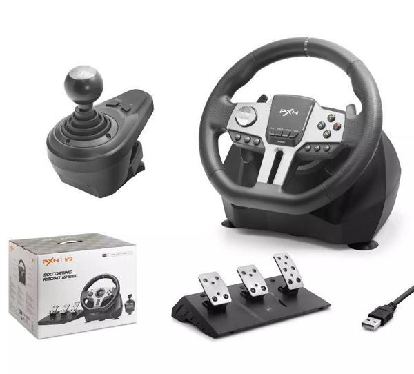 PXN V9 Oyun Direksiyonu PC, PS4, PS3 XBOX ONE XBOX SERİES NİNTENDO SWİTCH UYUMLU - Image 1