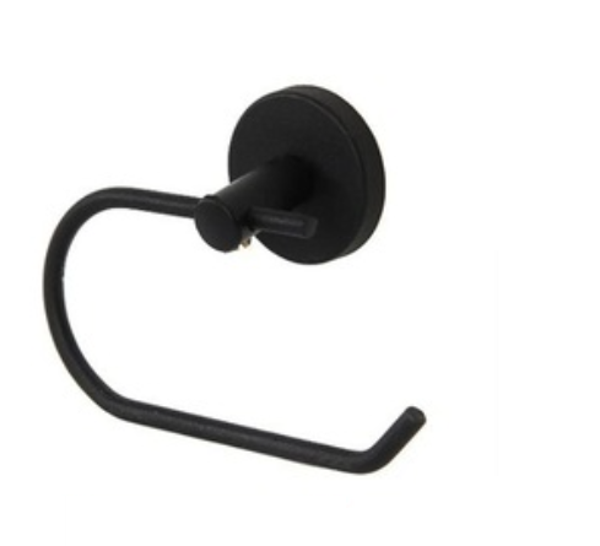 MK YAPIŞKANLI AÇIK TUVALET KAĞITLIĞI SİYAH - Image 1