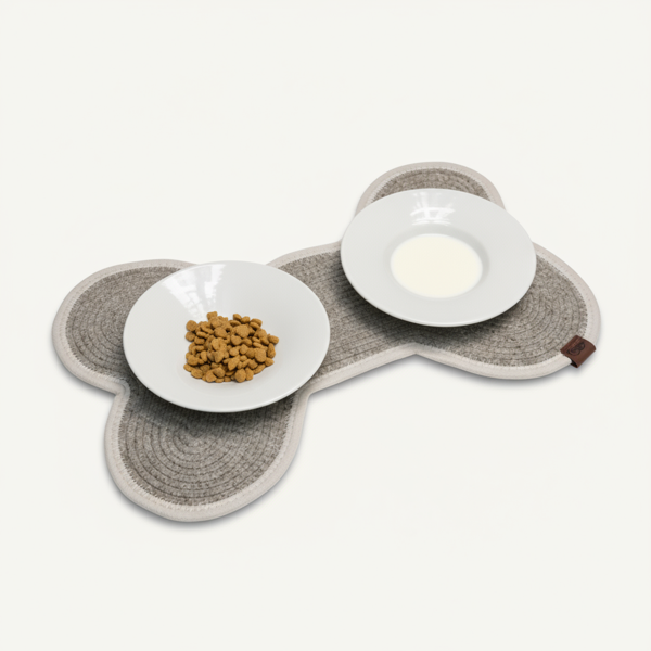 Kedi Köpek Mama Kabı Paspası u Geçirmez, Leke Tutmaz, Kaymaz Tabanlı - Image 1