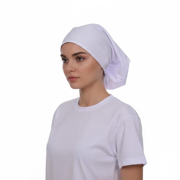 Formteks Arkadan Bağlamalı Bone Beyaz - Image 1