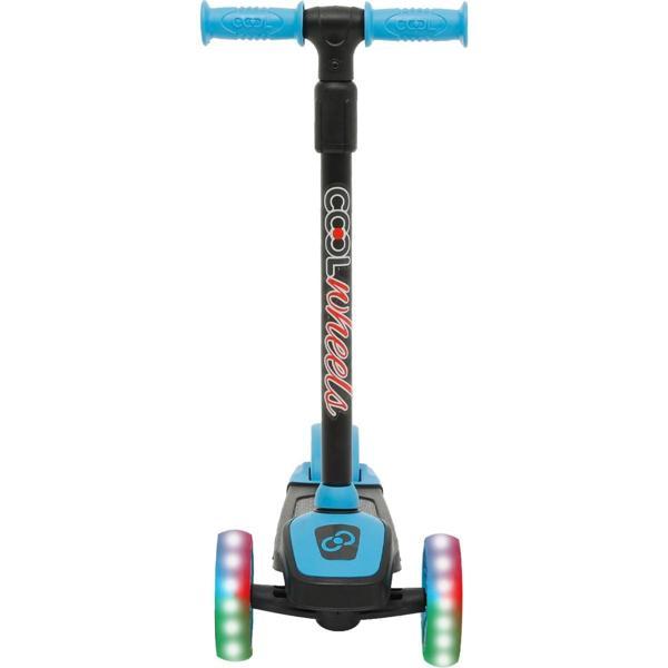 Cool Wheels Twist 3 + Yüksekliği Ayarlanabilir Işıklı Scooter Mavi FR58055 - Image 1