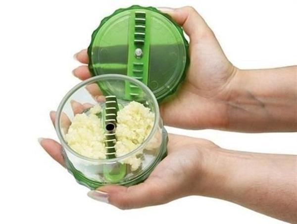 BUFFER® Pratik Sarımsak Ezme Doğrama Rendeleme  Öğütme Aleti Aparatı - Image 1