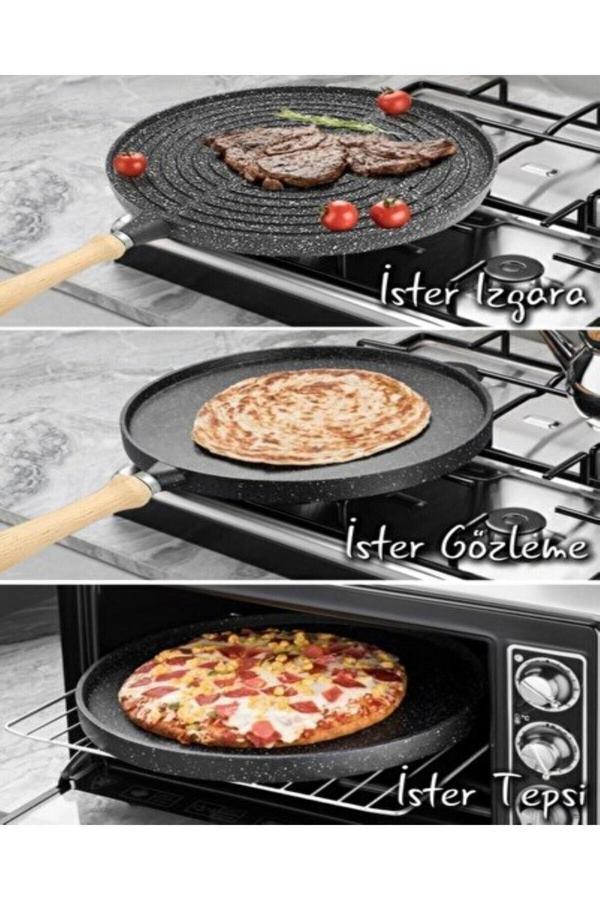 Laviss Kitchen Çift Taraflı Döküm Bazlama Gözleme - Image 1