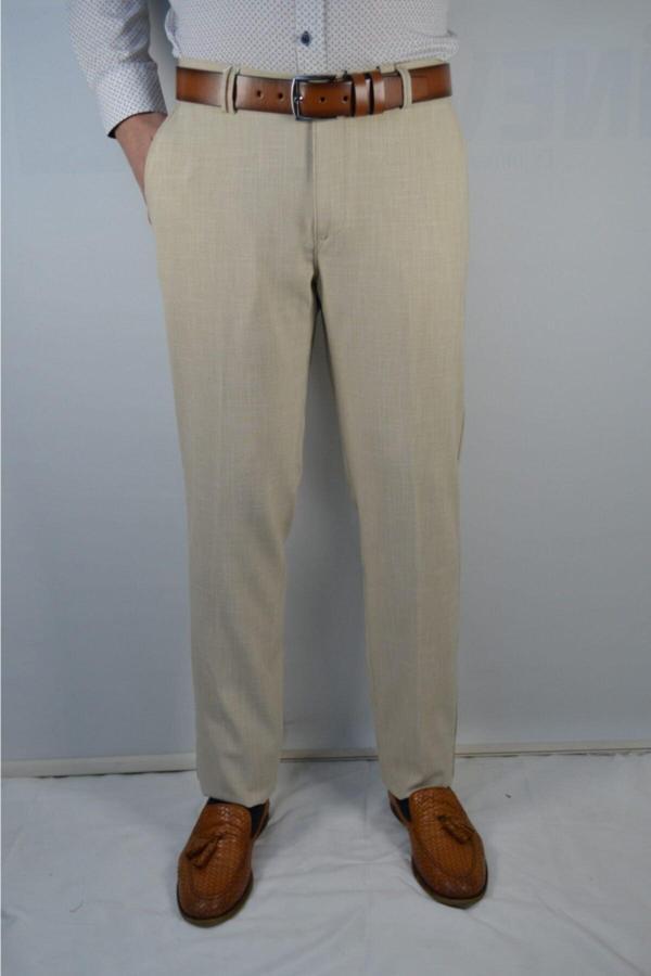 Bomonti Pamuk Ve Keten Karısımlı Nıkra  Pantolon - Image 1