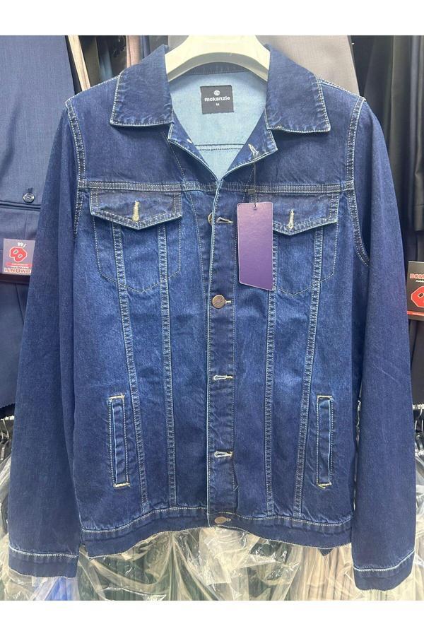 Bomonti Frank Erkek Mavı Kot Mont - Image 1