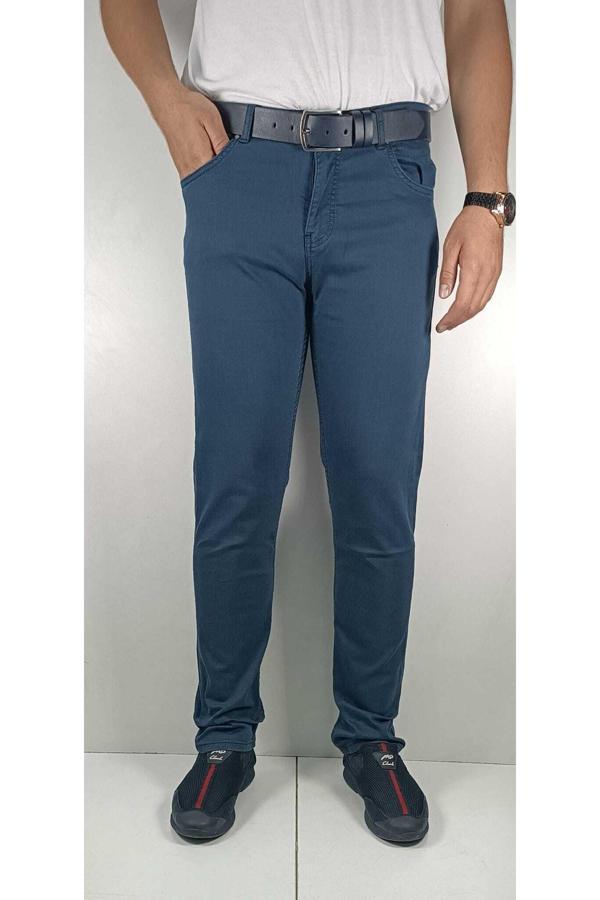 Bomonti Havacı Klasik Erkek Esnek Davıt Kot Pantolon - Image 1