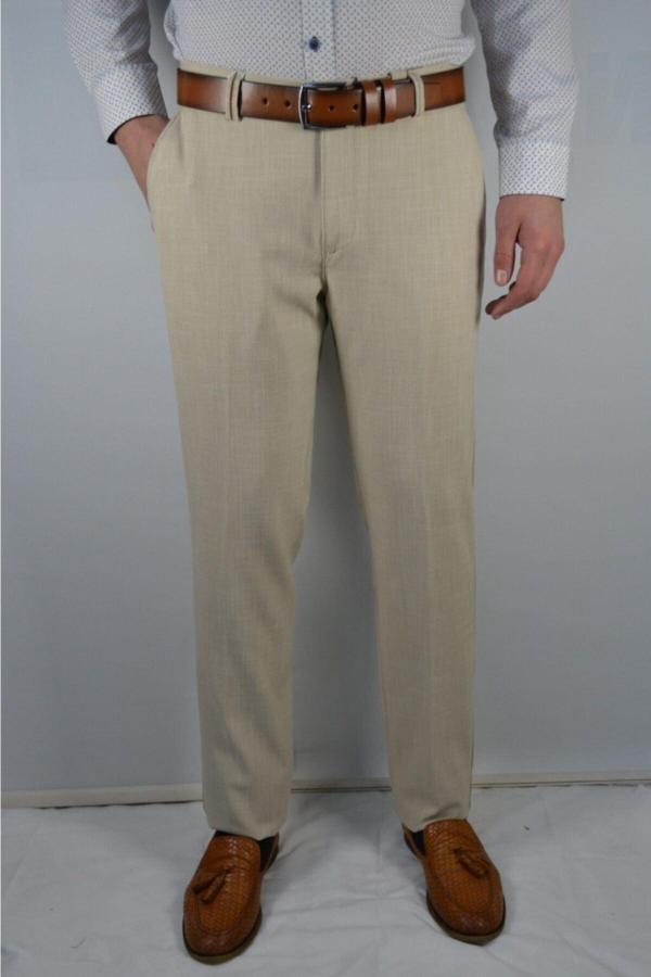 Bomonti Pamuk Ve Keten Karısımlı Nıkra Lı Apntolon - Image 1