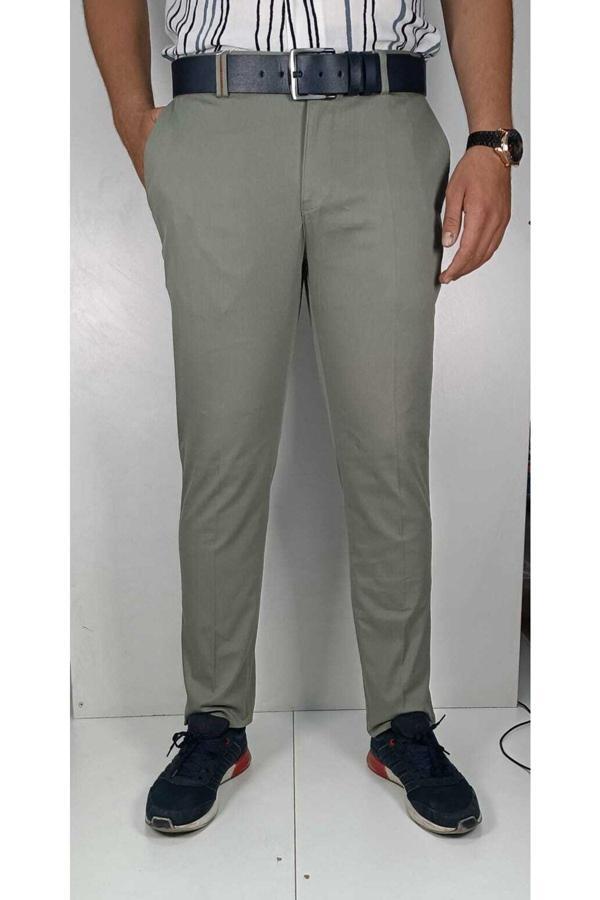 Bomonti Erkek Battal Esnek Pamuk Pantolon - Image 1