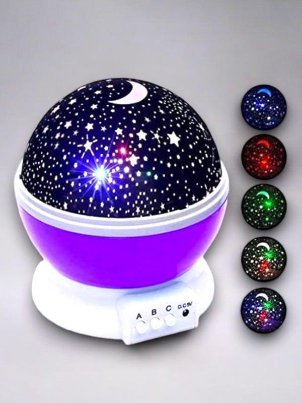 Yıldızlı Gökyüzü Efektli Projektörlü Masa ve Gece Lambası - Image 1