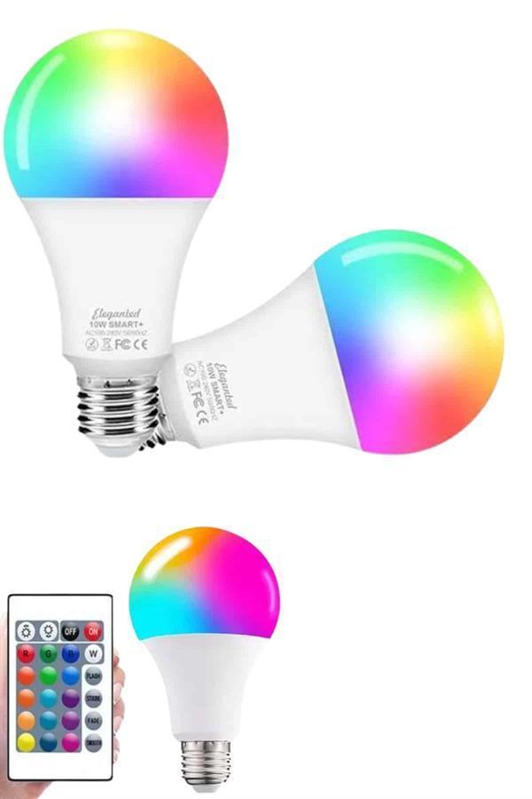 Ayarlanabilir Parlaklık RGB Led Ampul Beyaz Lamba Ve Renkli Ampul - Image 1