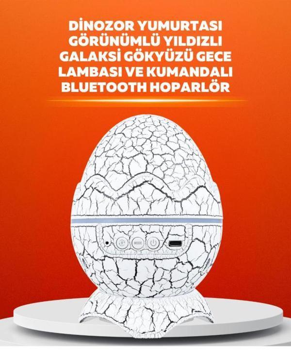 Dinozor Yumurtası Tasarımlı Projektörlü Gece Lambası - Image 1
