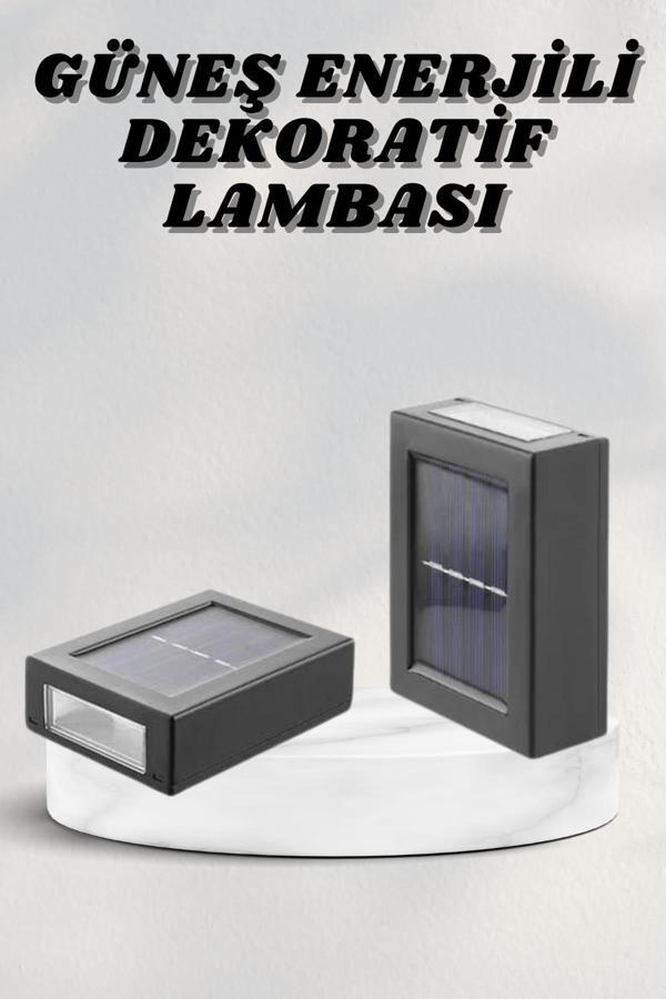 Bahçe Aydınlatması Solar Güneş Enerjili Dekoratik Led Işıklı Lamba - Image 1