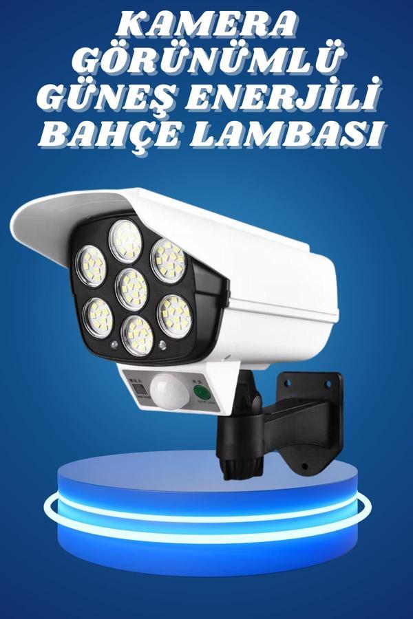 Bahçe Aydınlatması Hareket Sensörlü Led Aydınlatma Kamera Görünümlü - Image 1