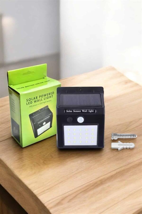 Solar Güneş Enerji Panelli Sensörlü Lamba Enerji Tasarruflu - Image 1