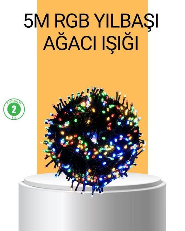 Dekoratif LED Çelenk Işık 8 Farklı Aydınlatma Modu - Image 1