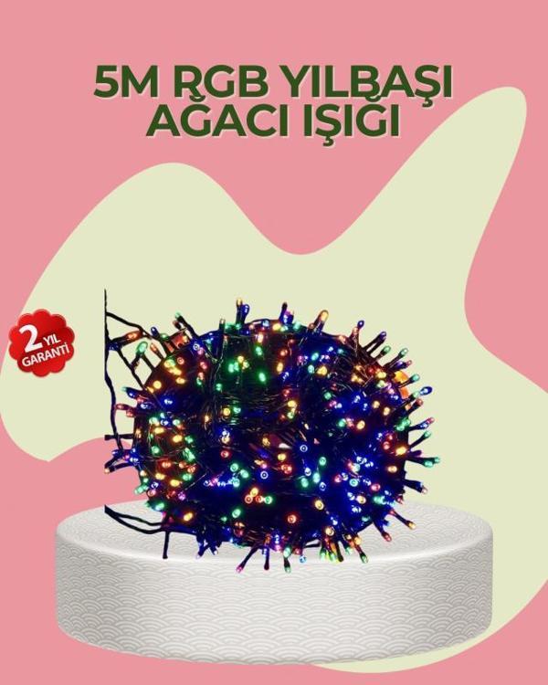 8 Modlu LED Işık Zinciri İç Mekan Dekoratif Aydınlatma - Image 1