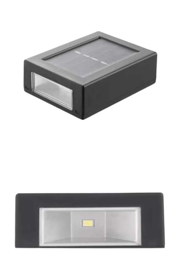 Solar Güneş Enerjili Çift Taraflı Duvar Lambası Çift Taraflı Duvar Lamba Güneş Enerjili - Image 1