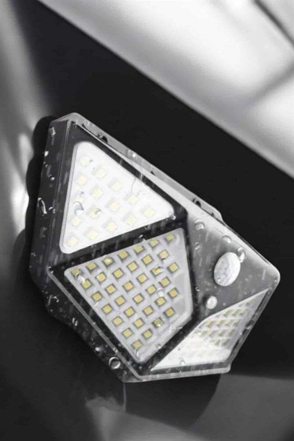 Güneş Enerjili Bahçe Aydınlatma Lambası Solar 100 Led Lamba - Image 1