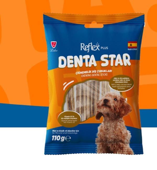 Dentastar / Çiğnemelik Diş Çubukları Mini ve Küçük Irk Yetişkin Köpek Ödül Maması 110GR - Image 1