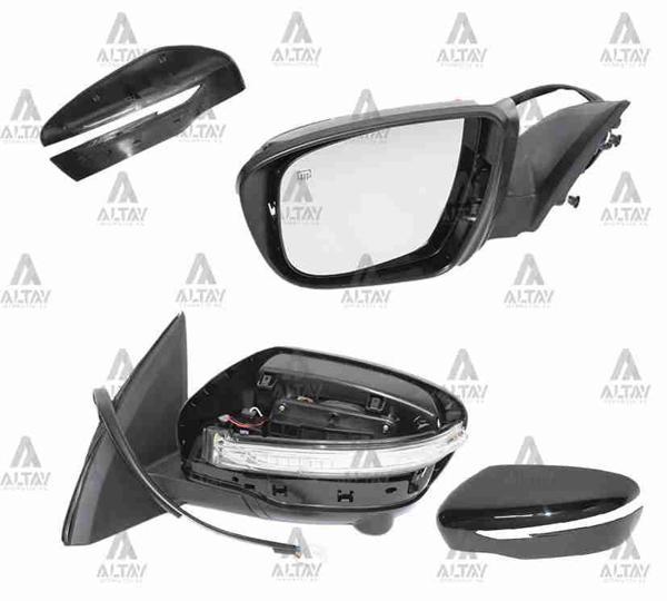 AYNA DIŞ DİKİZ QASHQAI 2014 ELEKTRİKLİ SİNYALLİ ISITMALI OTOMATİK KATLANIR (KAMERALI) 13 PIN SOL 96302 4EH8E - Image 1