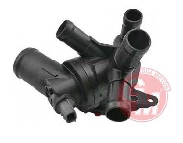 TERMOSTAT 95 C KOMPLE RENAULT CLIO 4 2012 CAPTUR 2013MEGANE 4 2015 DACIA DUSTER 2013 DOKKER 2012 NISSAN QASHQAI 2 J11 2015 1.2 TCE H5F 110617089R 110619413R - Image 1