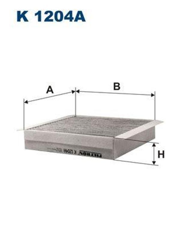 POLEN FILTRESI SMART FORTWO COUPE 450 2004-2007 KARBONLU Q00011105003000000 - Image 1