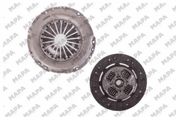 DEBRIYAJ SETI TRANSIT 5184 130PS JUMBO 2.4TDCI 2003 RULMANSIZ 4C1O7540AD 4C1O7540AC 587298 - Image 1