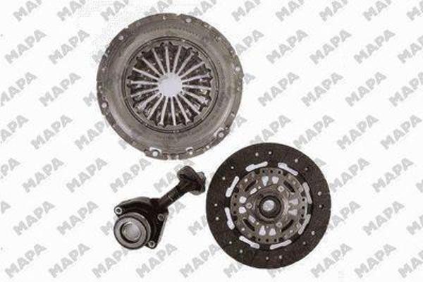 DEBRİYAJ SETİ XTEND CSC İLE C-MAX 2004-2008 FOCUS 2 2004-2011 1.6 TDCI C-MAX 2006-2011 1.6 TDCI MAZDA 3 2003-2009 VOLVO S40 S40 2 2006-2012 550 2004 RULMANLI 1789063 9M517C623AA - Image 1
