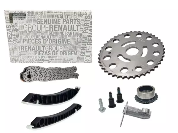 EKSANTRIK ZINCIR SETI MERCEDES OM622 OM626 W447 W205 . RENAULT R9M 1.6 DCI TRAFIC MEGANE KADJAR NISSAN QASHQAI 10-TRAIL OPEL VIVARO B KRANK DISLI YUKSEKLIGI: 38MM A6269930000 130C10990R - Image 1