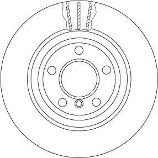 FREN DISKI ARKA BMW F10 F11 F18 34216898733 - Image 1
