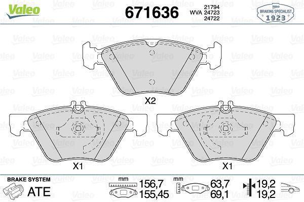 FREN BALATASI ON MERCEDES W210 W211 S211 C208 A208 A0044200720 - Image 1