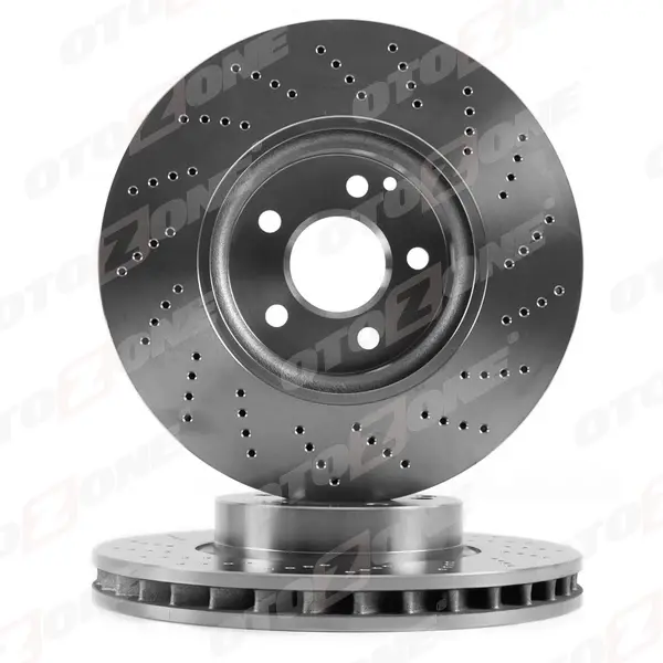 FREN DISKI ON MERCEDES W204 S204 W212 S212 C207 A207 A2044211012 - Image 1