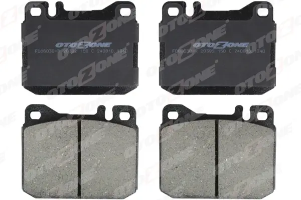 FREN BALATASI ON MERCEDES W123 S123 W116 R107 A0004206320 - Image 1