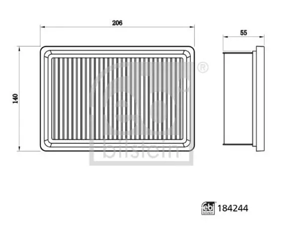 HAVA FILTRESI CAPTUR 2 2020 CLIO 5 2019 1.0 SCE B4D 1.0 TCE H4D 1.3 TCE H5H 165003077R 165464877R - Image 1