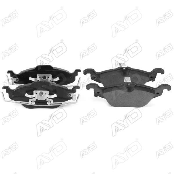 ÖN FREN BALATASI ASTRA G 1.2-1.4-1.6-1.7D-1.8-2.0D 1998-2005 ZAFIRA 1.8-2.0D 165 1998-2005 1605034 9195144 1605070 1605091 - Image 1