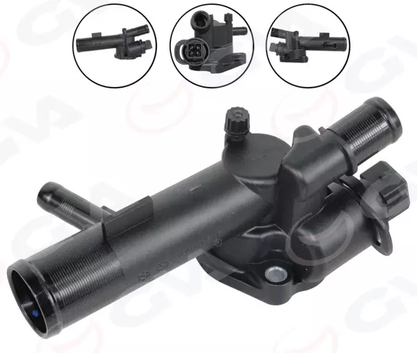 TERMOSTAT 89C KOMPLE / MÜŞÜRLÜ RENAULT CLIO-MEGANE-KANGOO-LOGAN 1.5DCI 8200954285 8200244402 8200374994 - Image 1