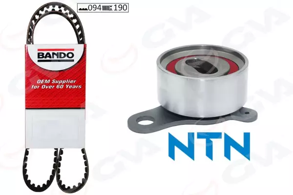 TRİGER KAYIŞ SETİ EKSANTRİK SETİ TOYOTA COROLLA 1.6L 4A-F KARBÜRATÖRLÜ AE92 1988-1992 1 KAYIŞ 1 RULMAN 94X190 1356815042 1356819135 1350501010 - Image 1