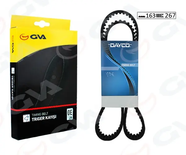 TRİGER KAYIŞI 163X267 AVENSIS 2.0 İ 1997-2003 -CAMRY 2.2 İ 1991-2001 -CARINA 2.0 İ 1987-1997 -RAV4 2.0 İ 9 1356803010 - Image 1