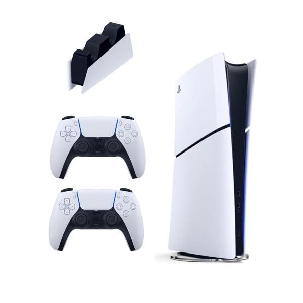 Sony Playstation 5 Slim Digital 825 GB + Şarj İstasyonu + 2. Dualsense İthalatçı Garantili - Image 1