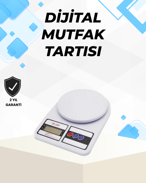 Hassas Tartım İçin Dijital Mutfak Terazisi – 10kg / 1g - Image 1