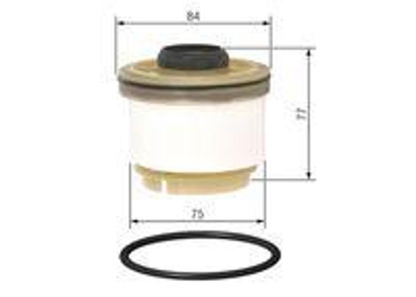 YAKIT FİLTRESİ TOYOTA HILUX VIGO 2.5L 2KDFTV KUN15 KUN25 2005-2015 3.0L 1KD-FTV KUN26 2005-2014 / ISUZU D-MA 10 2.5L EURO5 12- / MITSUBISHI L200 2.4L 4N15 KL2T EURO5 15- 233900L010 1770A321 8981596930 - Image 1