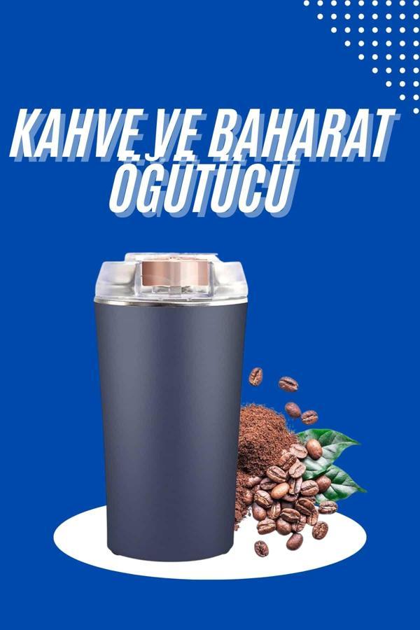 Yeni Nesil Kahve ve Baharat Öğütücü Paslanmaz Çelik Kahve Değirmeni - Image 1