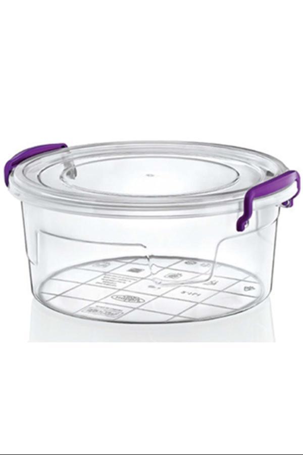 1No Yuvarlak 0,60 Lt. Saklama Kabı Royaleks-ÇNK2002 - Image 1